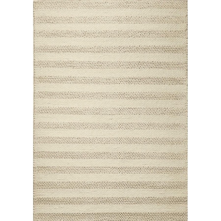 Palacedesigns 3 ft. 3 in. x 5 ft. 3 in. Wool White Area Rug - White - 3 ft. 3 in. x 5 ft. 3 in. PA3654226